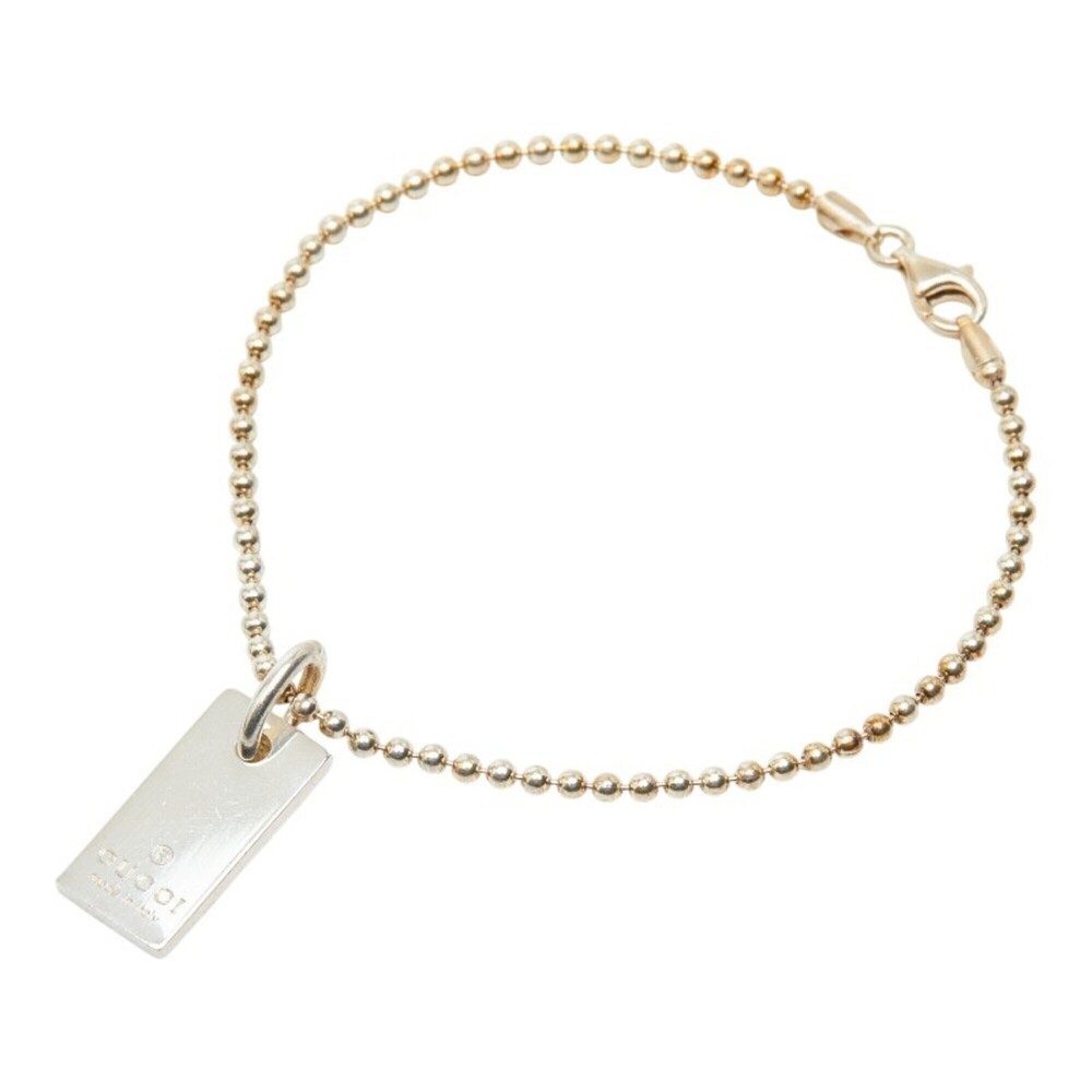 GUCCI Silver Charm Bracelet